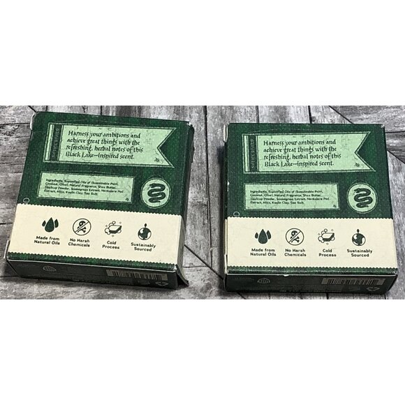2 Dr. Squatch Harry Potter Soap Slytherin Suds Of The Sly 5 Oz Limited Edition - Picture 2 of 4